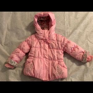 🌹Pink Leopard Winter Jacket